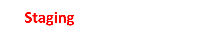 Overlay image that indicates the environment, if not in production.